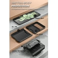 thumbnail image 3 of SUPCASE Unicorn Beetle Pro Series Case for Samsung Galaxy Z Flip 3 5G (2021), Full-Body Dual Layer Rugged Protective Case with Holster (Guldan), 3 of 9