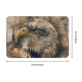 thumbnail image 3 of XMXT Non-Slip Polyester Bathroom Rugs Kitchen Door Mat, Eagle Vintage Watercolor Machine Washable Bath Mats Rug for Kitchen Shower Bathtub Decor, 15.7 x 23.6 inches, 3 of 9