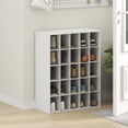 thumbnail image 2 of Furinno FANO 25-Cube Stackable Shoe Rack for Closet Entryway White, 2 of 5