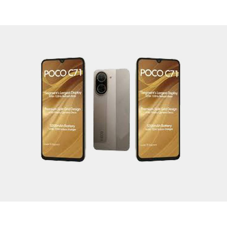 Xiaomi Poco C71 4G 128GB ROM 4GB RAM Dual SIM GSM Unlocked