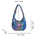 thumbnail image 3 of Sac de Déplacement pour Femmes Coloré Matelassé Sacs à Main de Designer pour Dame Sacs Hobo à Main, 3 of 9