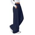 thumbnail image 5 of Viadha Sweatpants Women Baggy Joggers Workout Lightweight Comfy Straight Leg High Waisted Athletic Sweat Pants with Pockets, 5 of 6