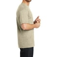 thumbnail image 3 of Men's Perfect Weight Crew Tee Heathered Latte X-Small, 3 of 4