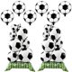 thumbnail image 1 of Set de globos de fútbol Eostankr de foil 2 x 38" y 6 x 18", 1 of 7