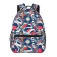 thumbnail image 1 of Balery cool rock Skull Mochila Escolar Impresa, Mochila Ligera para Viajes Casual, Mochila Duradera y Cómoda Multifuncional, Mochila para Laptop-One Size, 1 of 5