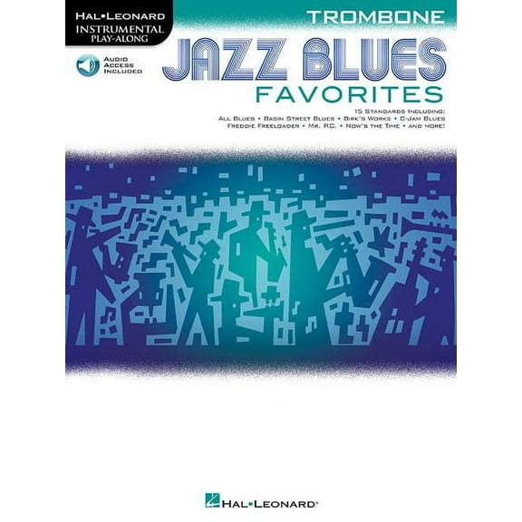 Jazz Blues Favorites: Trombone (Paperback)