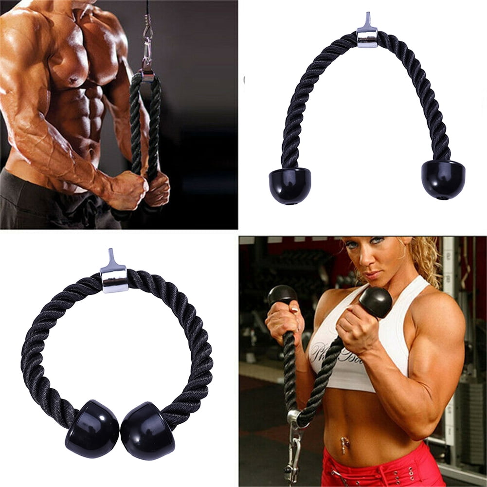 Tricep Rope, Attachment Tricep Rope Nylon Tricep Rope Cable Single