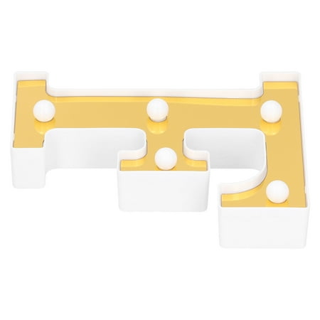 Ccdes F Lettre Lampe F Forme Led Lampe Alphabet Lettre Lumiere Pour Proposition De Mariage Fete D Anniversaire Decoration Blanc Chaud Lettre Lampe Walmart Canada