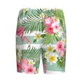 thumbnail image 2 of Lsque Tropical Flamingo Mens Sleep Pajama Shorts,Short Pajama Pants, Cotton Ultra-Soft Knit-Large, 2 of 9