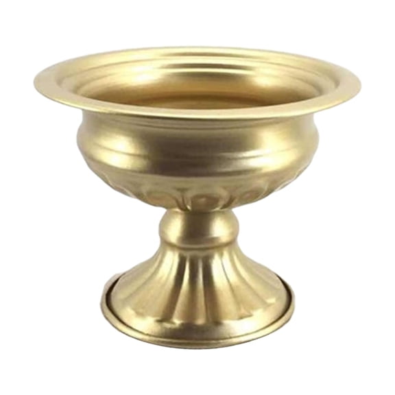 YWMJZEU Flowerpot Decorative Vase Delicate Planter Flower Vase for Wedding Indoor Plants Gold