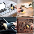 thumbnail image 5 of New- Pack Of 3 Car Cleaning Bru, Car Interior Cleaning Tools Brush, 5 of 5