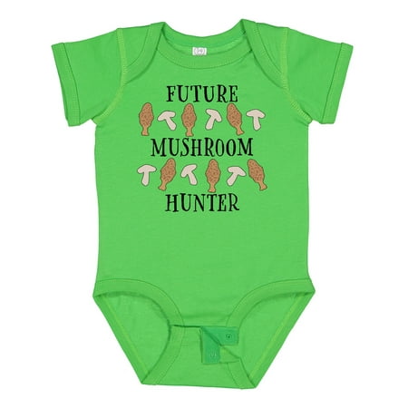 

Inktastic Future Mushroom Hunter- Mushrooms and Morels Gift Baby Boy or Baby Girl Bodysuit