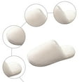 thumbnail image 6 of Scuff Slippers for Women Soft Plush Winter Warm Casual Indoor Home Nonslip Slides Slip on Bedroom House Shoes White 8.5, 6 of 6