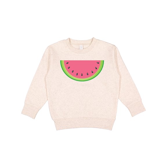 Inktastic Watermelon Slice Toddler Sweatshirt