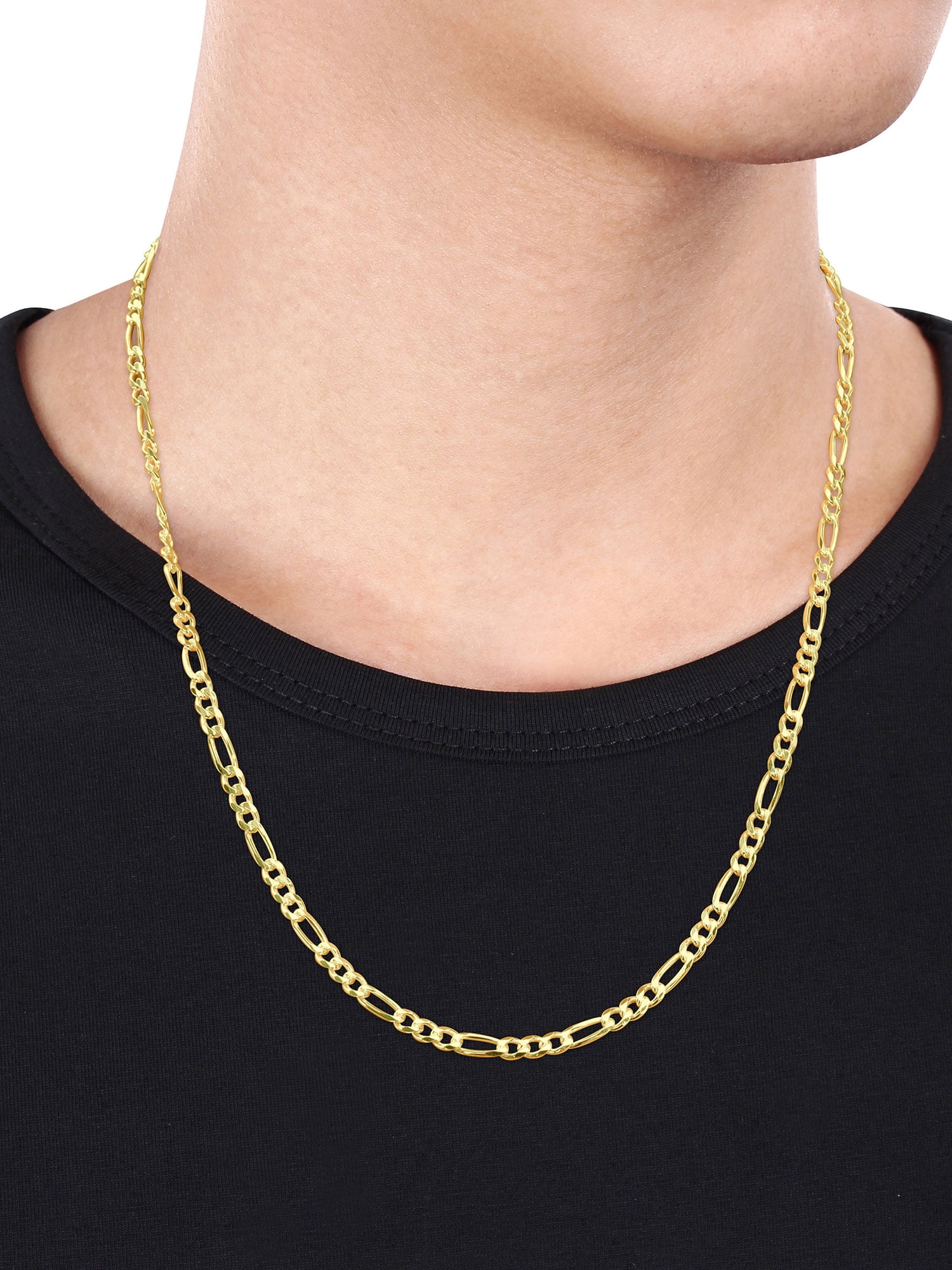 Everly Unisex Yellow Gold Plated Necklace
