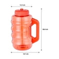 thumbnail image 3 of Botella Cool Gear Plástico con Popote y Asa para Bebidas Frías de 2.83 Litros, 3 of 4