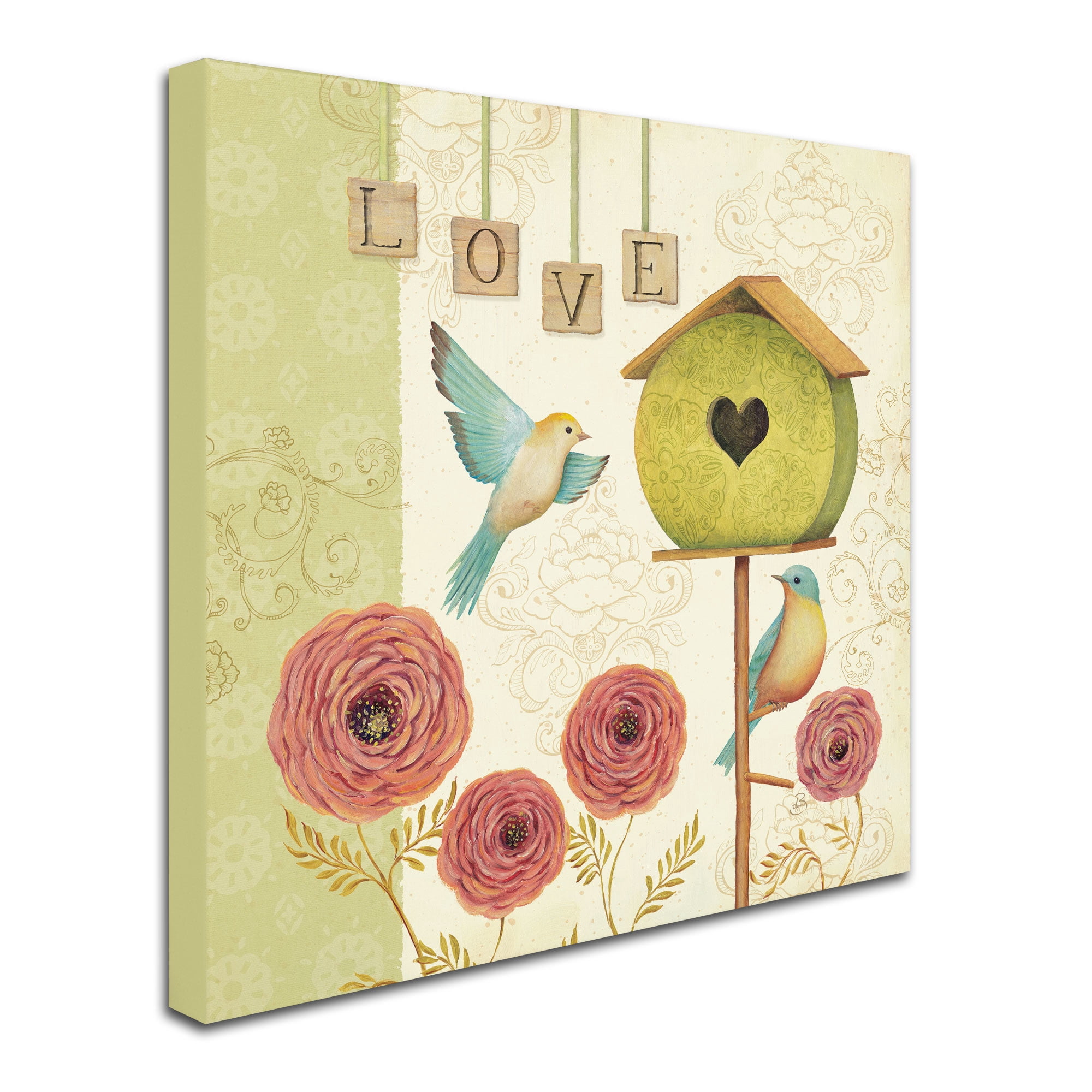 Trademark Fine Art "Welcome Home II" Canvas Art by Daphne Brissonnet