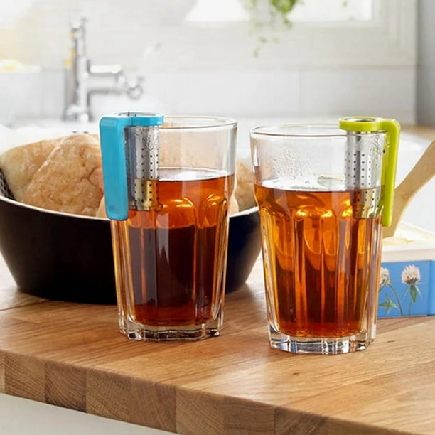 Infusores de té Coladores Tamiz Infusores de acero inoxidable Artículos para té Filtro de hojas de té Difusor Infusor Hierba verde