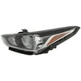 thumbnail image 3 of For 2018-2022 Accent Front Left Headlight Amber & Clear Plastic 92101-J0020 Q, 3 of 5