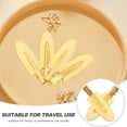 thumbnail image 3 of FENGGUIQU 1Par Clips Para El Dorados Sin Marcas Para Uso En Salones Y Viajes, 3 of 8
