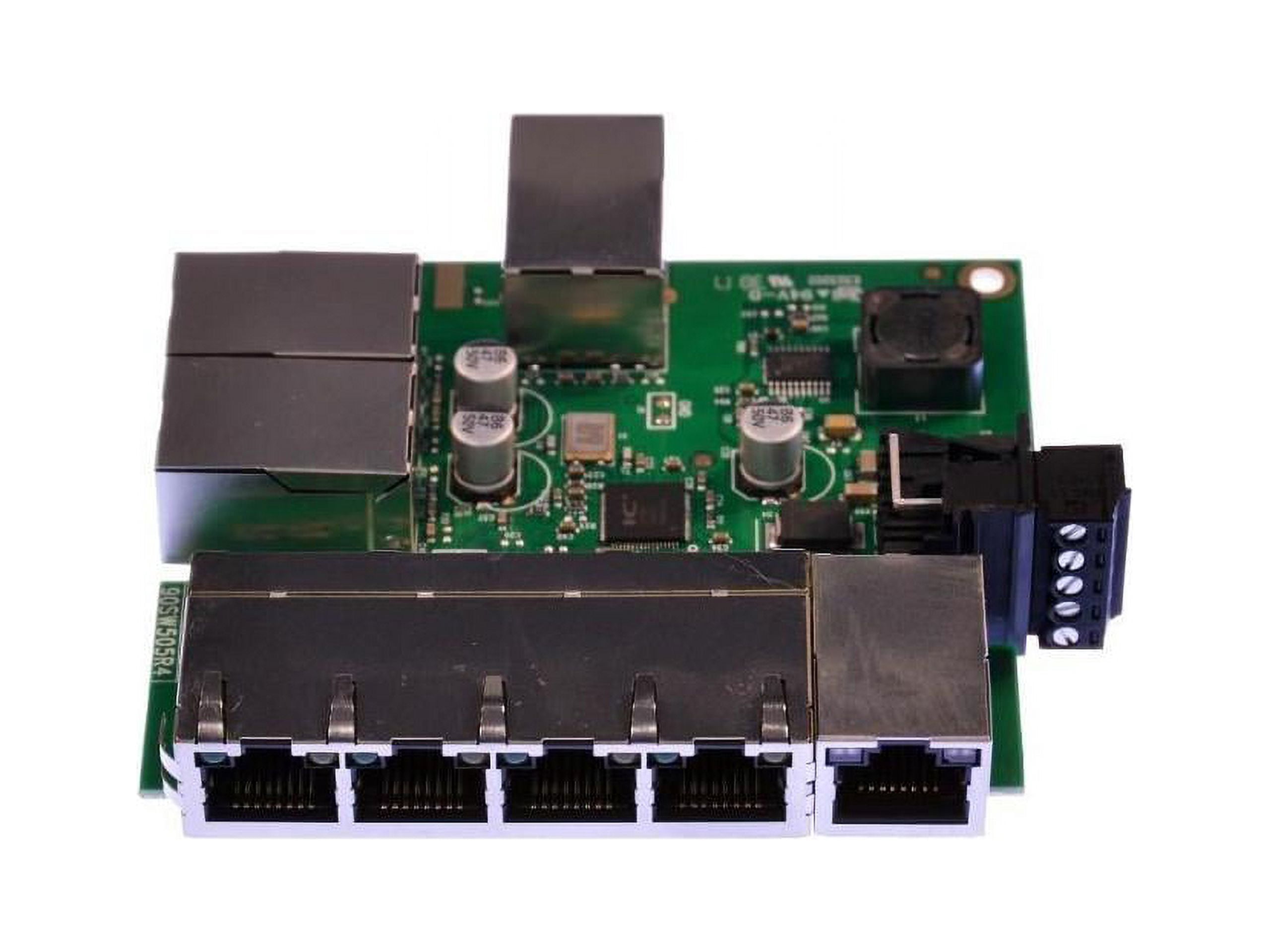 Brainboxes Industrial SW-108 Embeddable 8 Port Ethernet Switch