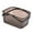 Brown, variant on Hot! Dusknt Bathroom Portable Bath Basket, Shower Caddy Basket Portable Shower Tote Plastic Dorm College Shower Organizer Bucket with Handles Storage Shower Caddy Organizer for Bathroom and Kitchen