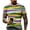 AL12_Army Green, variant on Resicozy Mardi Gras Shirt for Men Funny Print Pullovers Fashion Casual Crewneck Short Sleeve Shirts Purple 3XL