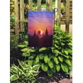 thumbnail image 2 of KDAGR Twilight Magical Sunset in Bagan Myanmar Burma Beautiful Photography Garden Flag Decorative Flag House Banner 28x40 inch, 2 of 2