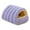 Purple S, variant on Cat Bed Cave Shelter Plush Material Soft Sleeping Pod for Indoor Cats Kittens and Small Pets Winter Use