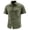 A01-Army Green, variant on Work Shirts for Men Utility Short Sleeve Button-Down Shirt with Multiple Pockets Breathable Quick Dry Outdoor Cargo Tops for Camping Fishing Hiking Army Green,M