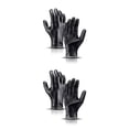 thumbnail image 4 of Jumpingount 2 piezas de guantes térmicos de PU para hombre, guantes impermeables de invierno para pantalla táctil, manoplas de moda para montar, S 2piezas, 4 of 6