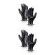 thumbnail image 1 of Minnieouse 2 piezas de guantes de PU para hombre, guantes antideslizantes cálidos para invierno, guantes deportivos impermeables para pantalla Type2 NO2, 1 of 6
