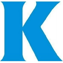 Students K Cute Education Wall Decal Decoration Cute Coloured Alphabetical Letter “K” Lasts Years and Easily Removable - Size: 10 In(W) x 8 In(H)