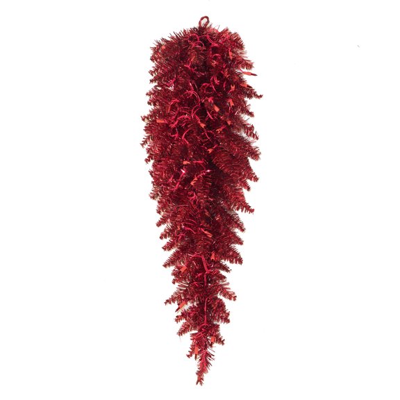 Vickerman 36" Purple Fir Artificial Christmas Teardrop, Unlit