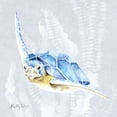 thumbnail image 2 of Talent, Kelley 15x15 White Modern Wood Framed Museum Art Print Titled - Sea Turtle II, 2 of 4