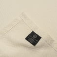 thumbnail image 5 of Superior Dobbyweave Knit Cotton Blanket, All Season Bed Blanket, Twin Size 66" x 90", Ivory, 5 of 8
