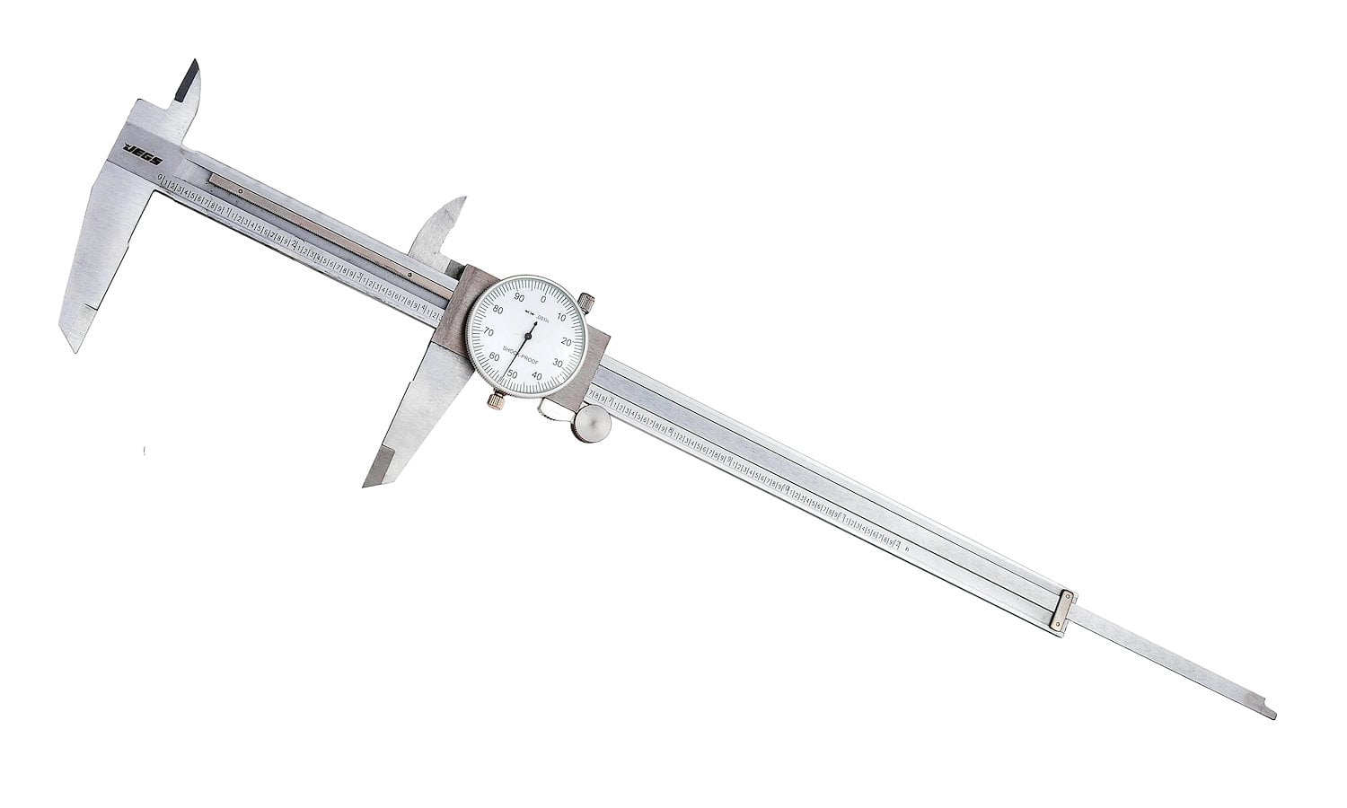 JEGS Dial Caliper with Case [0-12 in. Range]