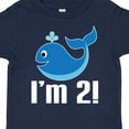 thumbnail image 4 of Inktastic 2nd Birthday Whale 2 Year Old Boy Boys Toddler T-Shirt, 4 of 5