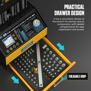 جهاز اختبار تنظيف حاقن الوقود Autool لـ Gdi Efi Fsi، 6 أسطوانات، جهاز اختبار تنظيف حاقن الوقود بالموجات فوق الصوتية 2000 مل، إعدادات نبضة 0-40 مللي ثانية، خطوة 0.1 مللي ثانية، Ct500