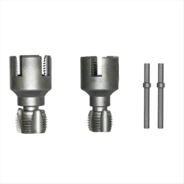 Herramienta Integrada para Roscar Tubos Internos y Externos, Herramienta para Cortar Roscas de Tubos de Plástico PPR (1/2 Pulgadas + 3/4 Pulgadas)