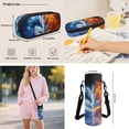 thumbnail image 6 of Yspwyqan Backpack Set for Teens, Cherry Blossom Capybara Girls Backpack and Lunchbox Set 4Pcs, 17 Inch Trendy Large Capacity Bag Fits 13 Inch Laptop for Middle High School, 6 of 7