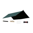 thumbnail image 2 of Hamaca Lona impermeable para lluvia Tienda de campaña para 2-4 personas Equipamiento Toldo toldo Rainfly Verde Negro, 2 of 8