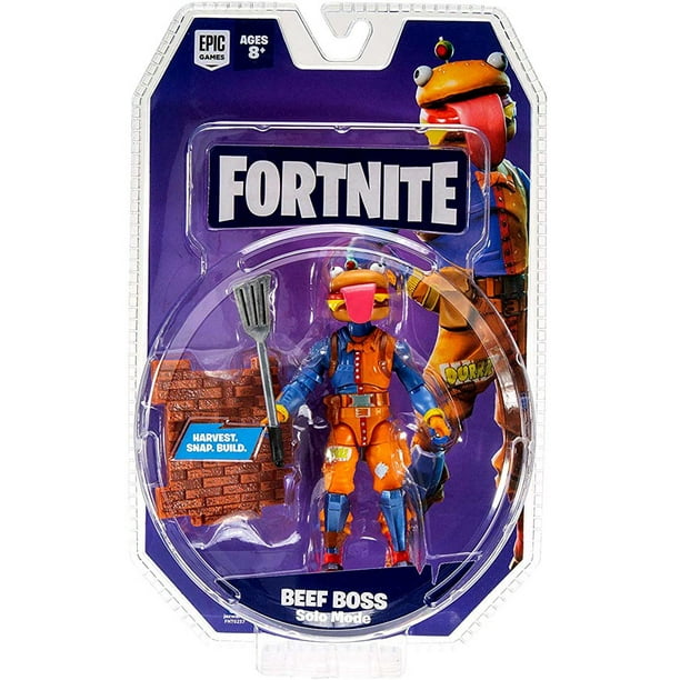 Fortnite Figures Walmart Fortnite Solo Mode Core Figure Beef Boss S4 Walmart Com Walmart Com