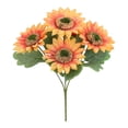 thumbnail image 2 of Cemetery Memorial Artificial Flower Bouquet – Plastic Daisies for Grave, Window Box & Table Centerpieces (Plastic), 2 of 7