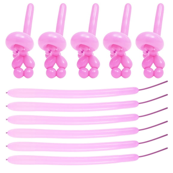 LOLIPPYY Lavender Long Balloon 100Pcs For School Party Supplies