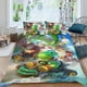 thumbnail image 2 of Yoshi Conjunto de sábanas temático, trío de piezas, cómodo y amigable con la piel, diseño único, regalo de decoración para el hogar para familiares, amigos y fans,140cm *210cm, 2 of 6