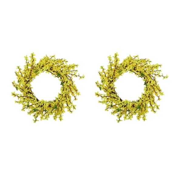 Guirnalda de Flores de Seda Artificial Yuarrent Decoración de Verano 45 cm