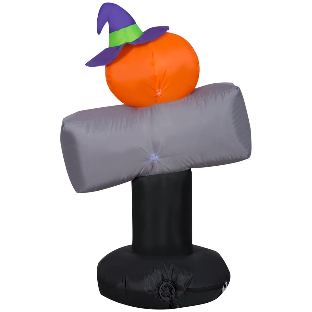 Airblown Inflatables Happy Halloween Sign w/ JOL