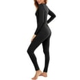 thumbnail image 7 of ABATAB Thermal Underwear Sets for Women Bottom Long Johns Base Layer Long Sleeve Crewneck Tops Cold Weather Top Bottom Outfits, 7 of 7