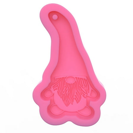

Silicone Cake Mold Cake Molds Silicone Cake Pop Mold Christmas Pendant Epoxy Mold Santa Claus Handmade Creative Cake Mold Pink
